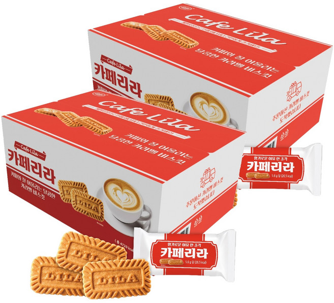 카페리라 카라멜비스켓, 1kg, 2개