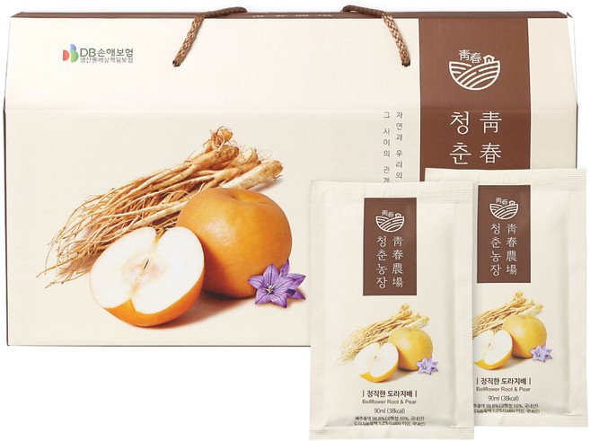 청춘농장 정직한 도라지배즙, 2.7L, 1개