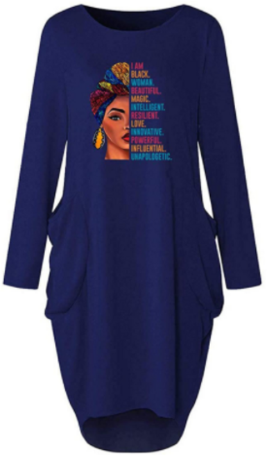 마켓레브 간절기 임산부 포켓 원피스