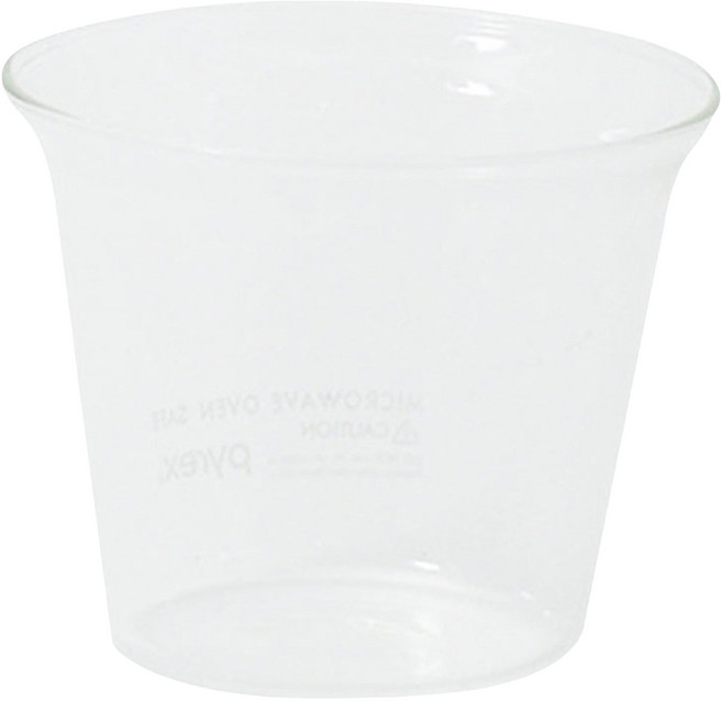 PEARL LIFE 珍珠金屬 PYREX 耐熱玻璃吹制布丁杯 CP-8646 150ml, 透明色, 1個
