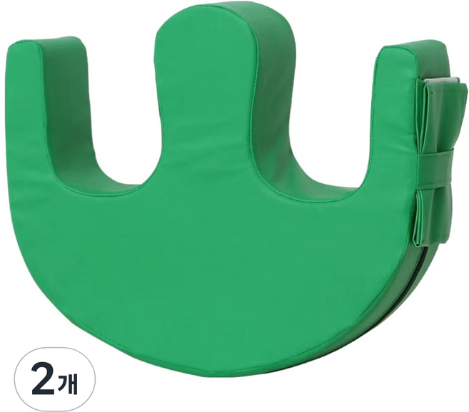 솔미온 환자 케어 침대 스트랩 쿠션 일반 그린, 2개