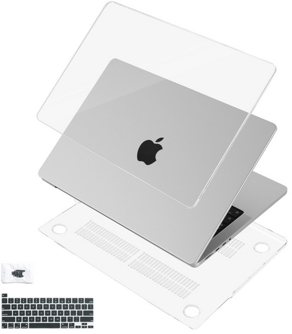 오펜트 맥북 에어 13 M5 M4 M3 M2 투명 하드케이스 + 키스킨 + 먼지방지마개, 1개