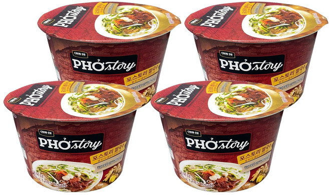 친수 포스토리 쌀국수, 81g, 4개