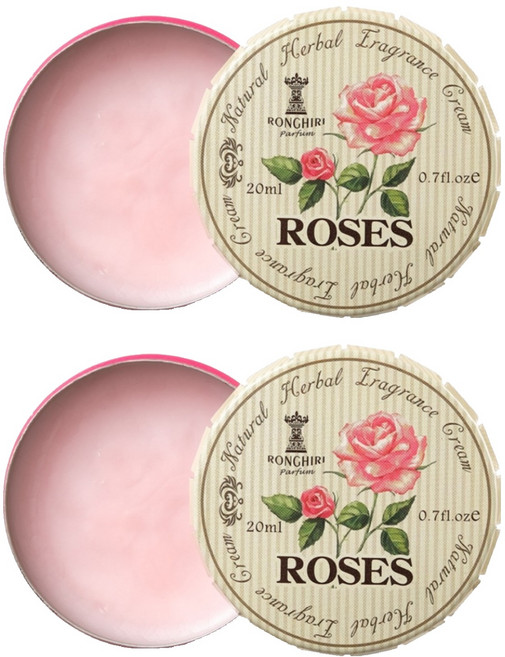 RonghiRi 朗奇林 玫瑰精油膏, 20ml, 2件