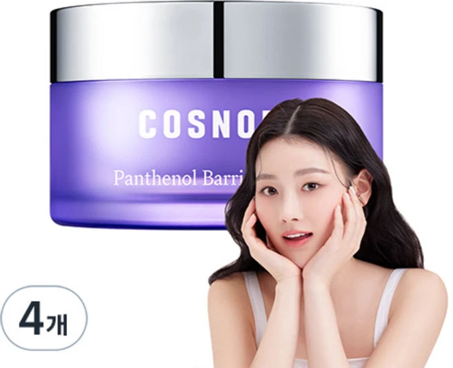 코스노리 판테놀 베리어 크림, 50ml, 4개 - 쿠팡