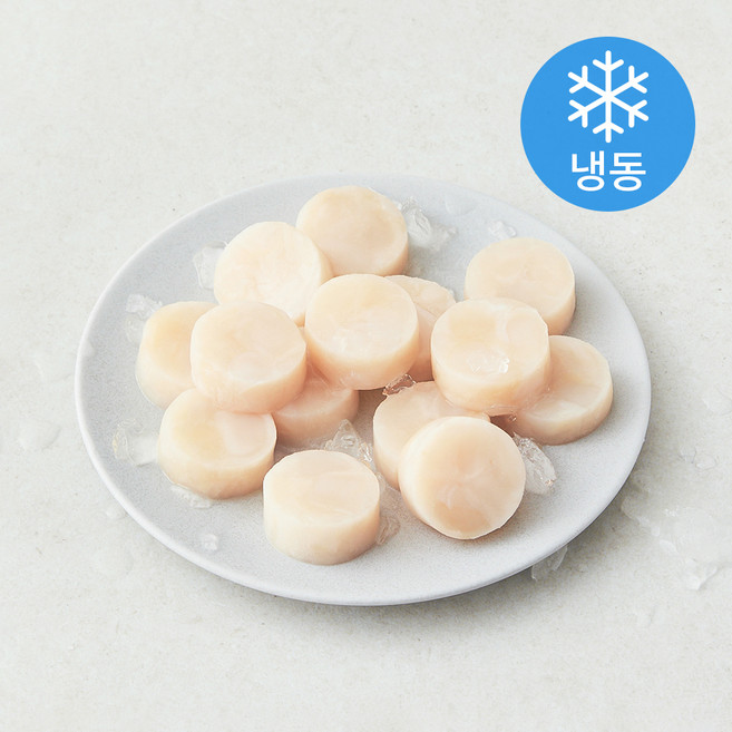 깨끗하게 손질된 가리비관자살 (냉동), 200g, 1개