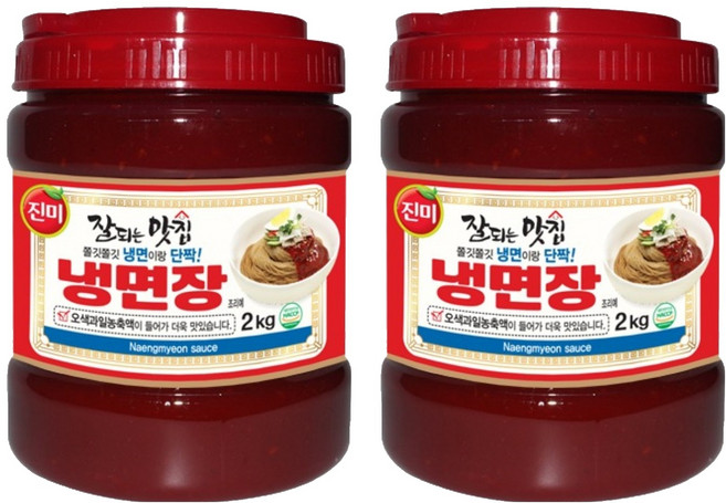 진미 잘되는맛집 냉면장, 2kg, 2개
