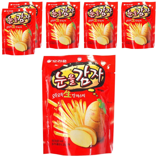 오리온 눈을감자, 56g, 6개
