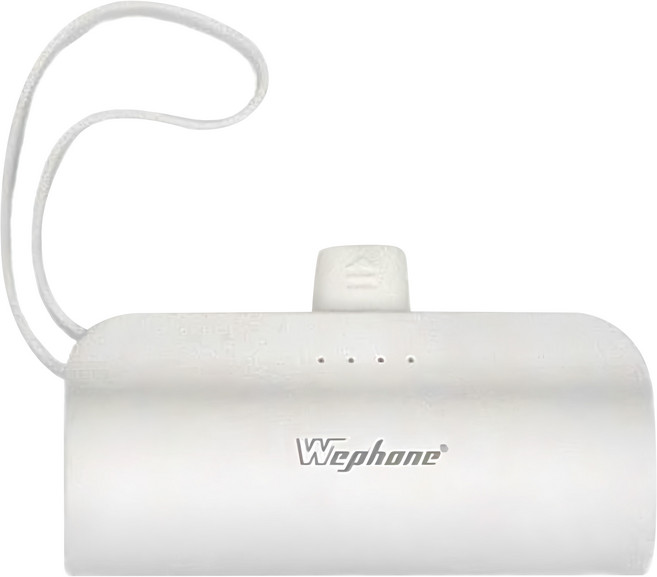 Wephone iCute 隨身行動電源 5000mAh Lightning 79 x 35.5 x 27mm 90g, iCute 5000-A, 顏色隨機