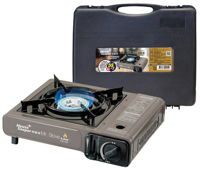 HouseKeeper 妙管家 MR. Stove 攜帶式瓦斯爐/卡式爐, 攜帶式, 1個