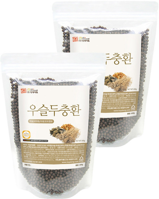 갑당약초 우슬두충환, 600g, 2개