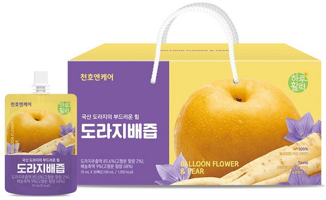 하루활력 도라지배즙, 70ml, 30개