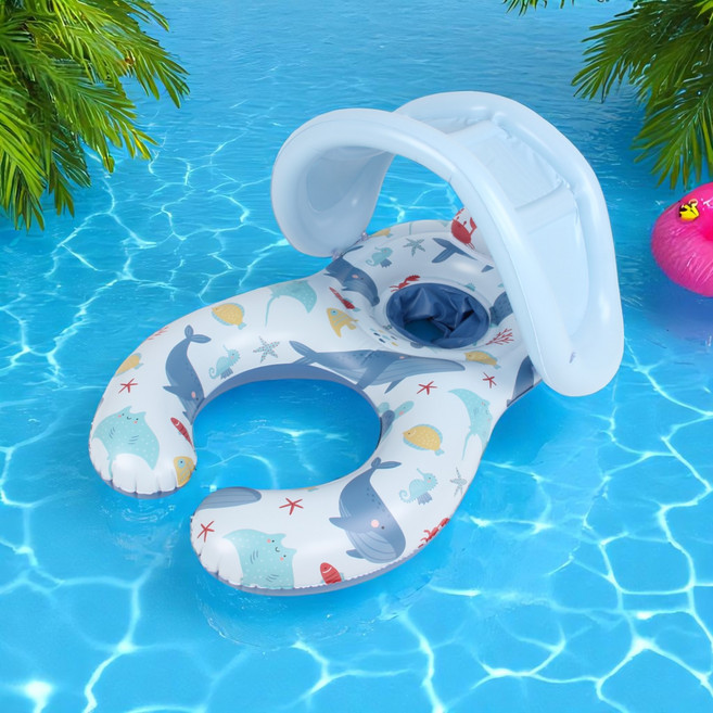 빅웨이브 엄마와 보행기 튜브, 혼합색상, 1개