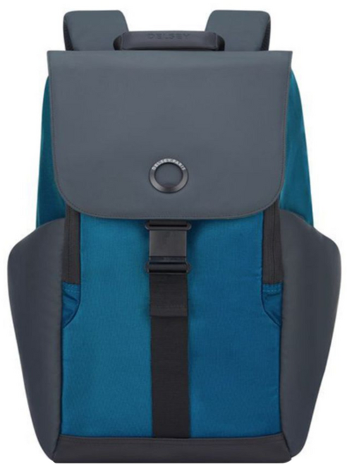 delsey SECURFLAP 筆電後背包 00202061002, 藍色