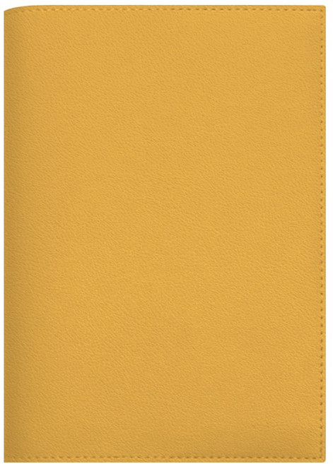 소이믹스 에어리 라이트 가죽 베이직 북커버 M, 옐로우, 1개
