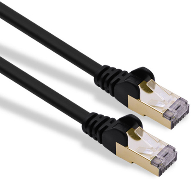 케이블메이트 CAT.8 SFTP 기가비트 랜케이블, CM-8LB01, 블랙, 1개