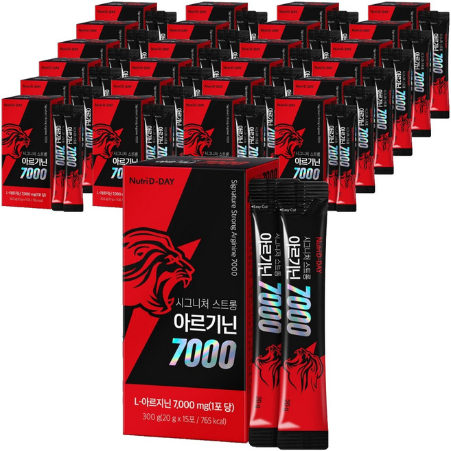 뉴트리디데이 시그니처 스트롱 아르기닌 7000 액상스틱 15p, 300g, 25개