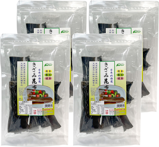 茂格生機 日本北海道昆布, 50g, 4包