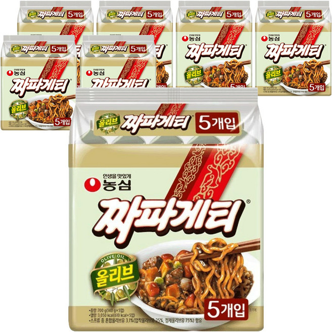 농심 짜파게티 140g, 35개