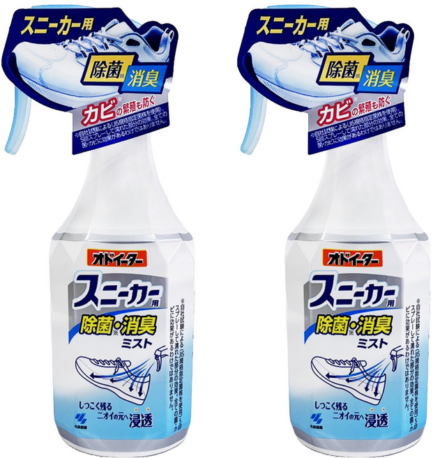 KOBAYASHI 小林製藥 Odoita 鞋用除菌消臭噴霧, 250ml, 2瓶