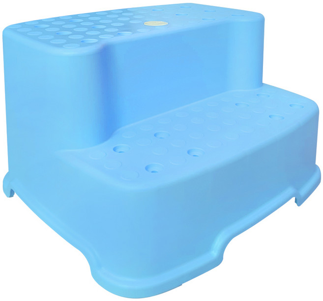 버드시아 와이드 2단 디딤대, 상큼파랑, 1개