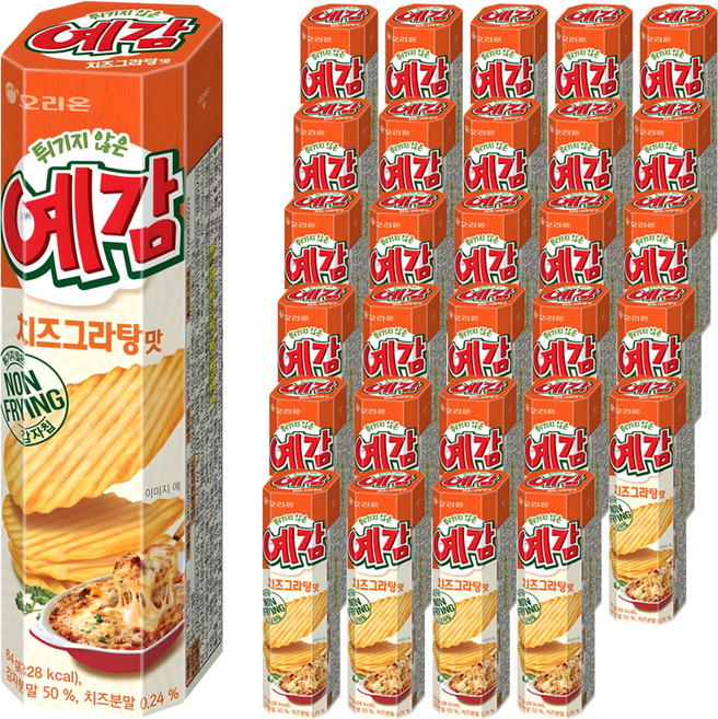 오리온 예감 치즈그라탕, 64g, 40개