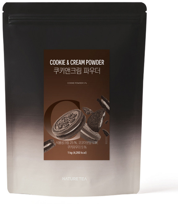 네이쳐티 쿠키앤크림 파우더, 1kg, 1개, 1개입