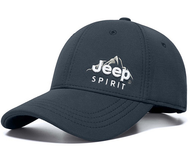 Jeep Spirit 休閒山脈標誌刺繡棒球帽