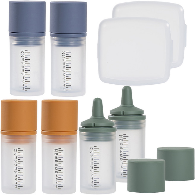 랄라비 실리콘 약병 투약기 3개, 2세트