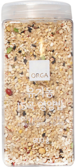 올가홀푸드 유기농 15곡 영양밥, 800g, 1개