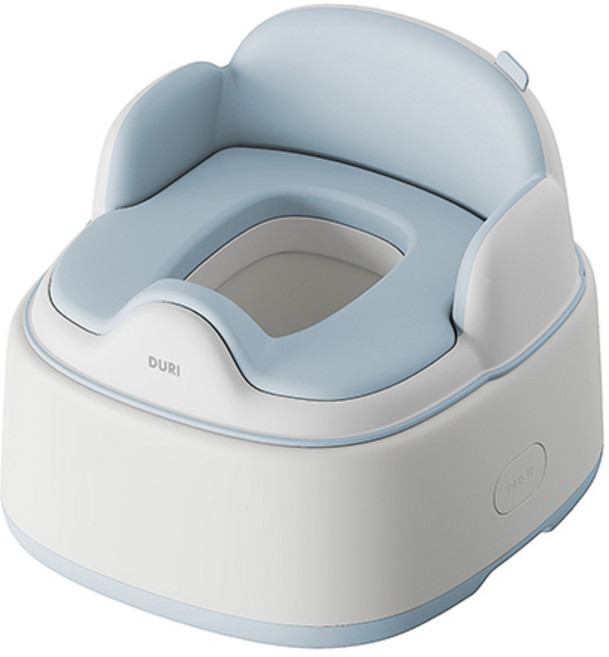 두리 유아용 3 in 1 올인원 배변훈련 변기, 블루