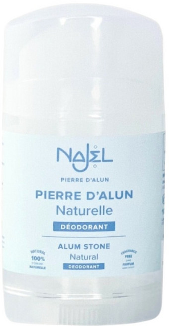 NAJEL 天然明礬石止汗制臭, 100g, 1瓶