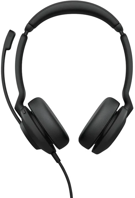 Jabra Evolve2 30 MS 有線耳機麥克風 輕巧舒適, 有線貼耳式 黑色, 1個