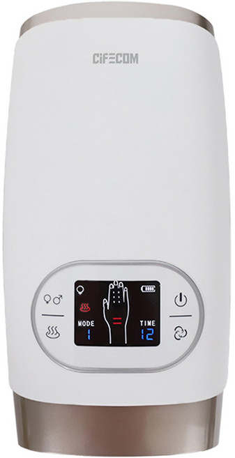 시프이컴 핸드케어 핸디형 손마사지기, CIF-MSG01H, 로즈골드