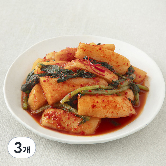 팽현숙 최양락의 맛있는 옛날 총각김치, 1.5kg, 3개