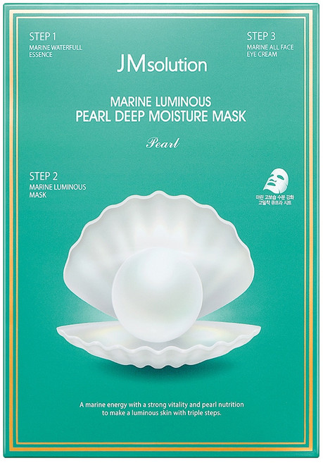 JMsolution 肌司研 海洋珍珠深層保濕面膜 30ml, 10片, 1盒