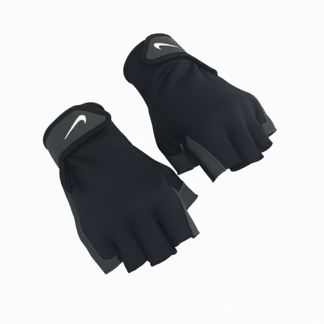 NIKE 耐吉 MENS ESSENTIAL FITNESS 基礎手套, 黑色, 1雙