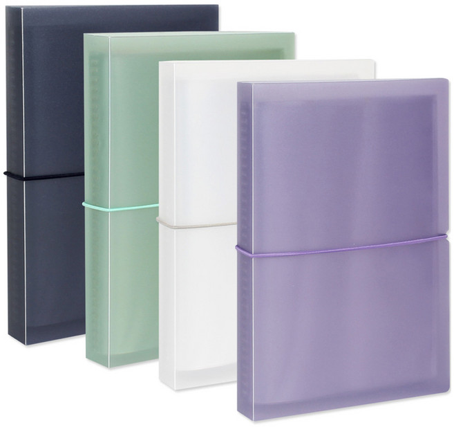 리코즈 오로라 네컷 앨범 4종 세트, 스타화이트 + 루나퍼플 + 오로라그린 + 다크블루, 48매