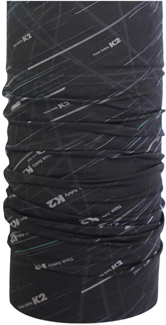 K2 Safety 柔軟刷毛圍巾, 灰色