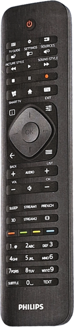 PHILIPS 飛利浦 電視專用萬用遙控器, 1支, SRP4000/10