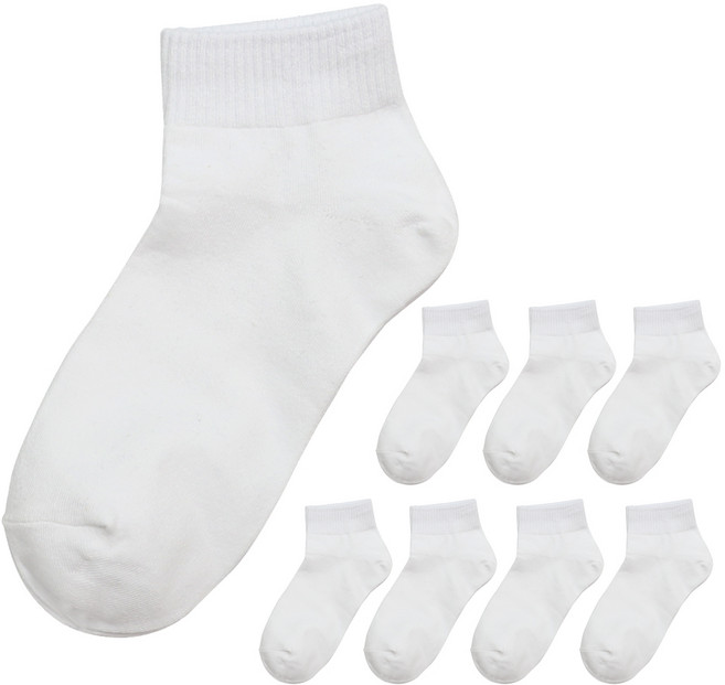 싹스윕 여성용 프리미엄 커버 밴딩 양말 8켤레 세트