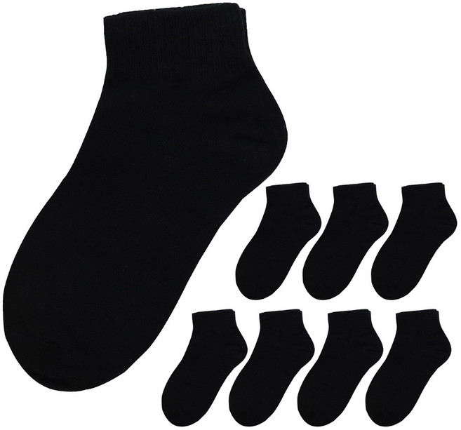 싹스윕 여성용 프리미엄 커버 밴딩 양말 8켤레 세트