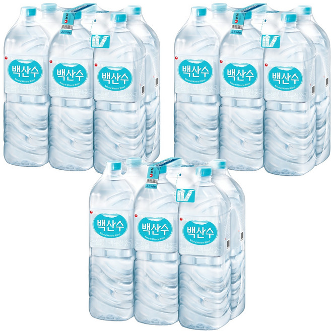 백산수, 2L, 18개