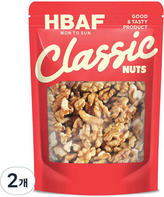 바프 클래식 넛츠 호두, 150g, 2개