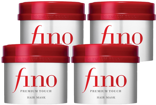 fino 高效滲透護髮膜 升級版 極度受損髮適用, 230g, 4件