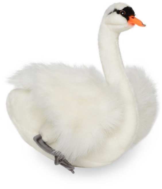 한사토이 동물인형 4085 백조2 White Swan, 27cm, 흰색, 1개