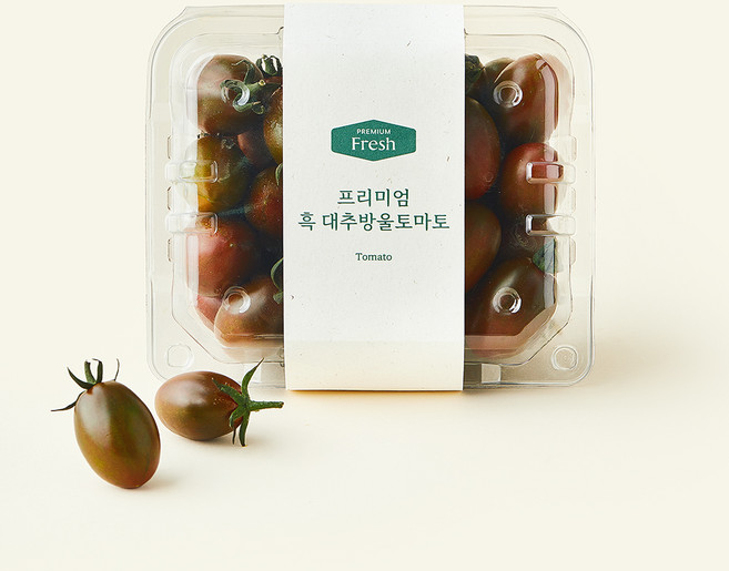 프리미엄 흑대추 방울토마토, 500g, 1개