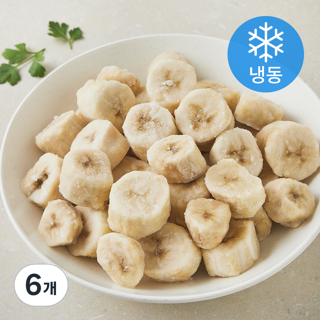 이안 바나나 (냉동), 6개, 1kg