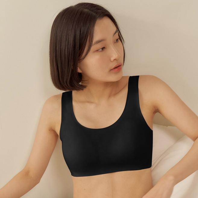 marun5 女性透氣有機無痕無鋼圈透視內衣 2.0