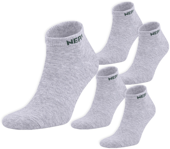 네파 호아프로스트 논쿠션 스니커즈 앙말, 그레이, 5개